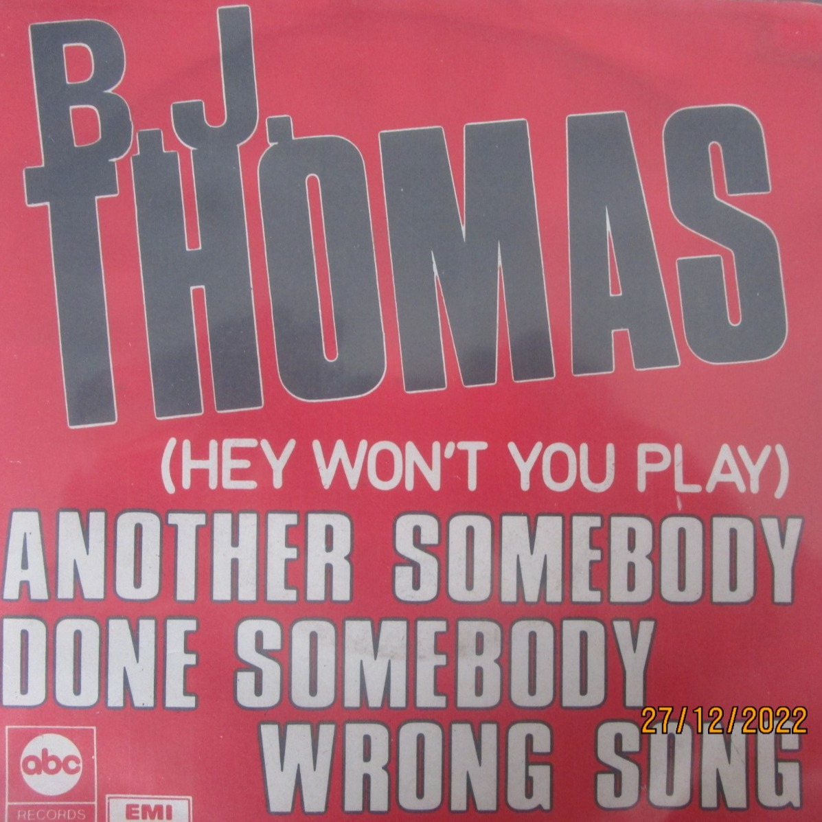 Item Another somebody done somebody wrong song / City boys product image