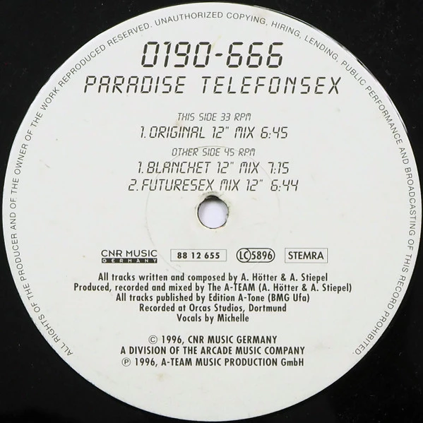 Item Paradise Telefonsex product image