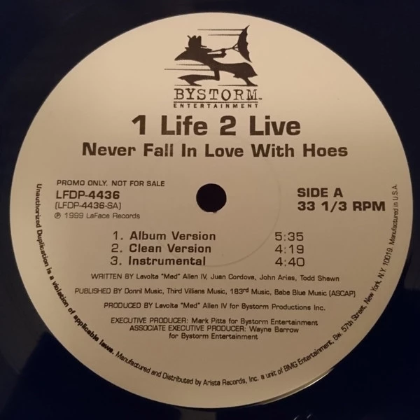 Item Never Fall In Love With Hoes product image