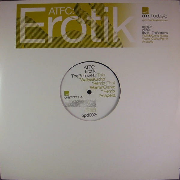 Item Erotik - The Remixes! product image