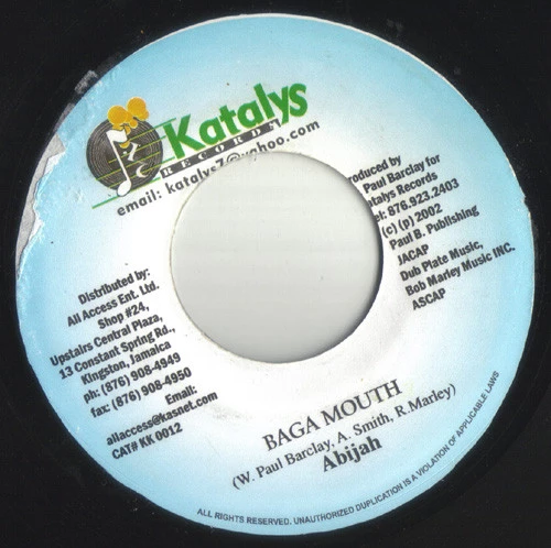 Item Baga Mouth / Rat Race Riddim product image