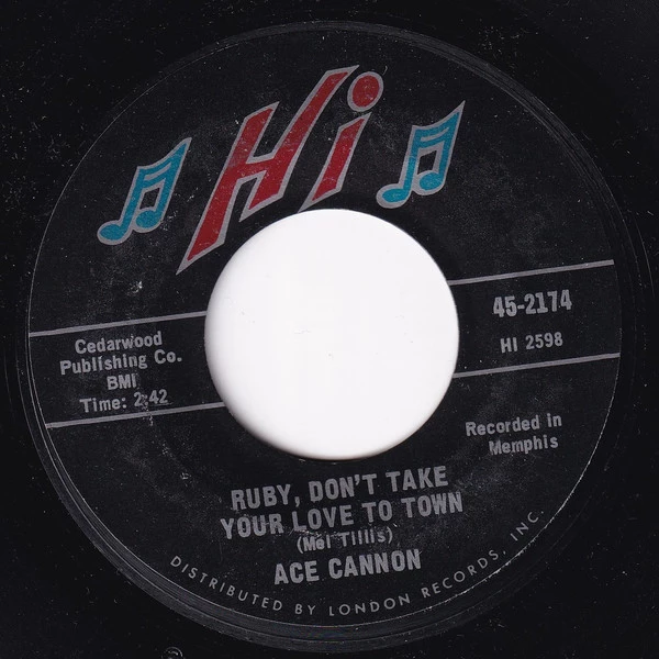 Ruby, Don't Take Your Love To Town / I Can't Stop Loving You / I Can't Stop Loving You