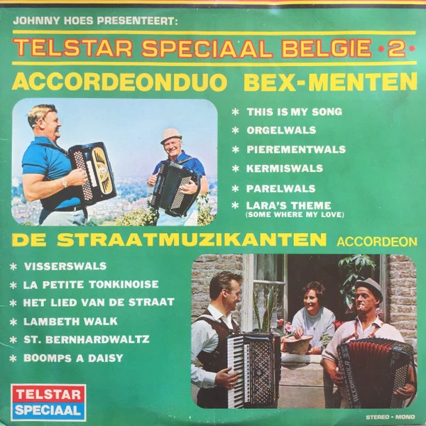 Item Johnny Hoes Presenteert: Telstar Speciaal Belgie 2 product image