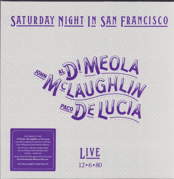 Item Saturday Night In San Francisco product image