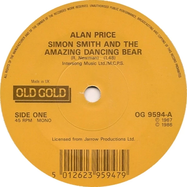 Item Simon Smith And The Amazing Dancing Bear / I Put A Spell On You / I Put A Spell On You product image