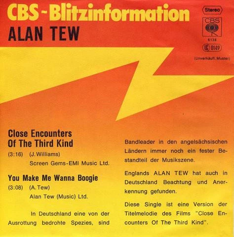 Close Encounters Of The Third Kind / You Make Me Wanna Boogie