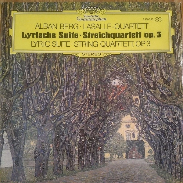 Item Lyrische Suite - Streichquartett Op. 3 (Lyric Suite - String Quartett, Op. 3) product image