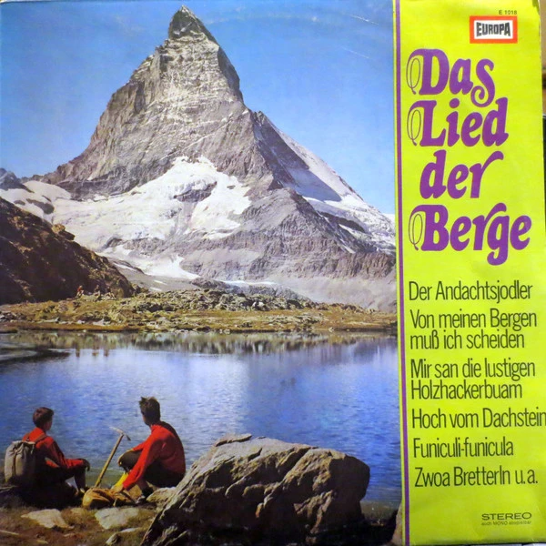 Item Das Lied Der Berge product image