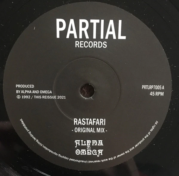 Item Rastafari - Original Mix / Dubplate Mix / Rastafari - Dubplate Mix product image