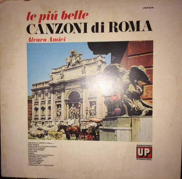 Item Le Più Belle Canzoni Di Roma product image