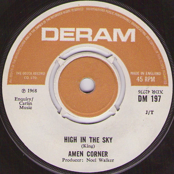 High In The Sky / Run, Run, Run,