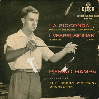 Item Pierino Gamba Conducting The London Symphony Orchestra / I Vespri Siciliani product image