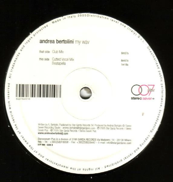 Image of the ordered vinyl