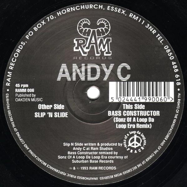 Item Slip 'N Slide / Bass Constructor (Remix) product image