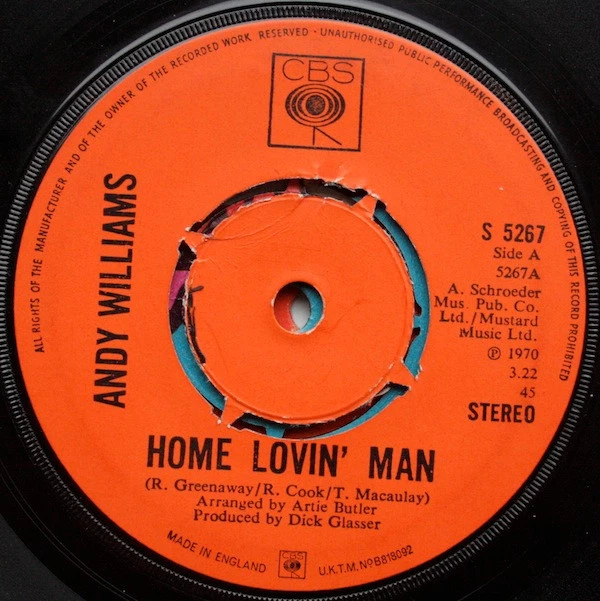 Home Lovin' Man / Whistling Away The Dark