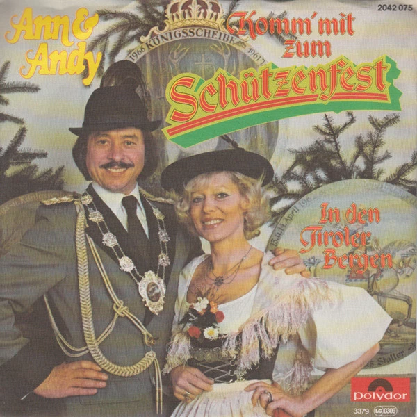 Item Komm' Mit Zum Schützenfest / In Den Tiroler Bergen product image