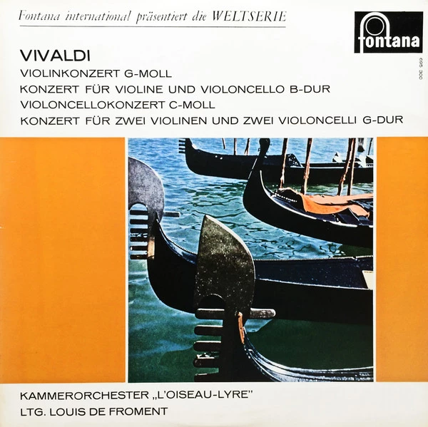 Violinkonzert G-Moll, Konzert Für Violine Und Violoncello B-Dur, Violoncellokonzert C-Moll, Konzert Für Zwei Violinen Und Zwei Violoncelli G-Dur