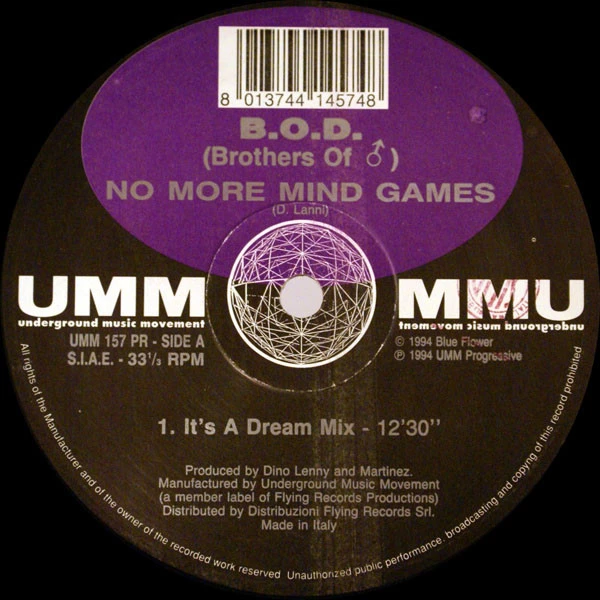 Item No More Mind Games product image