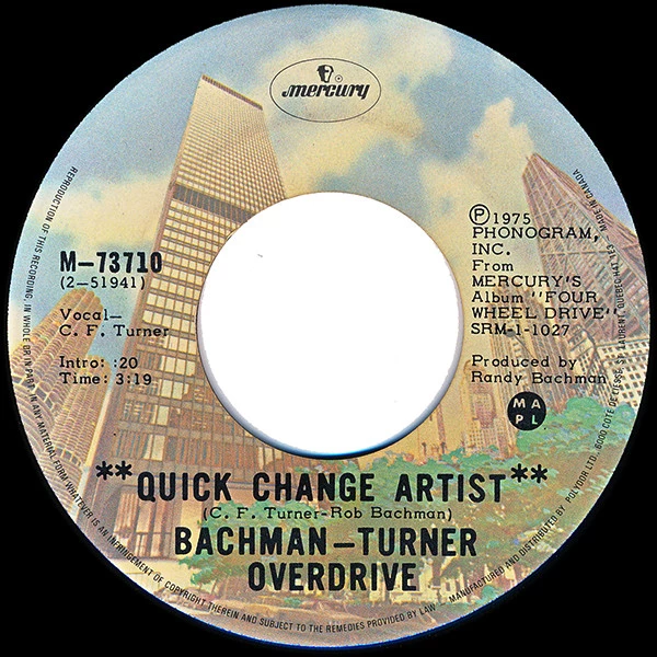 Quick Change Artist / Quick Change Artist