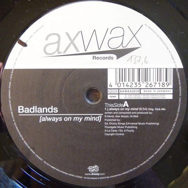 Image of the ordered vinyl