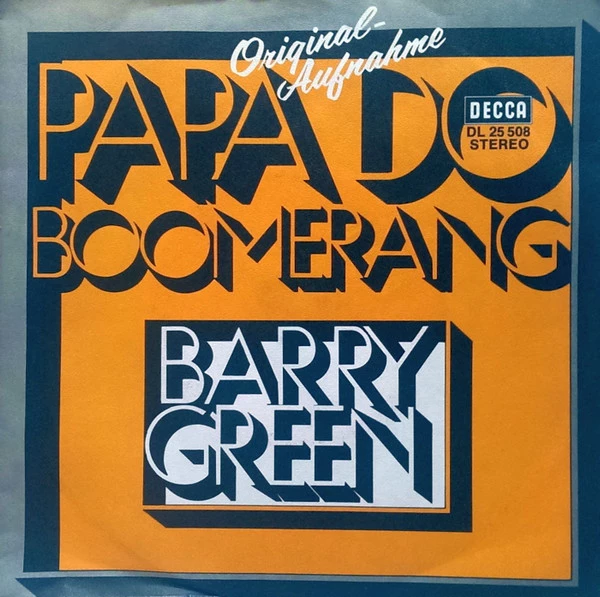 Papa Do / Boomerang / Boomerang