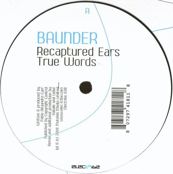 Item Recaptured Ears / True Words product image