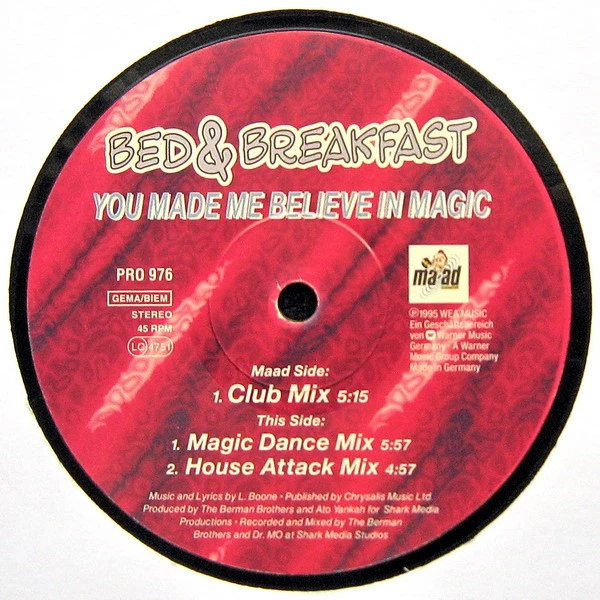 Item You Made Me Believe In Magic product image