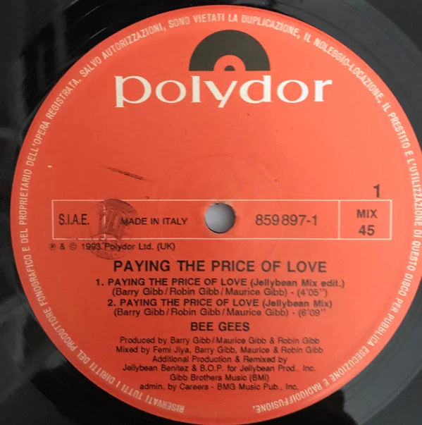 Item Paying The Price Of Love product image