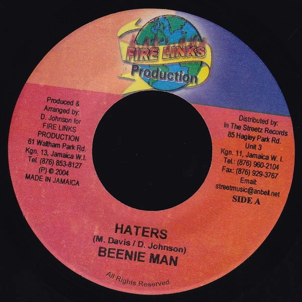 Item Haters / Mad Instrument Riddim product image