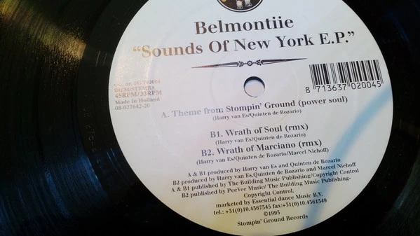 Item Sounds Of New York EP product image