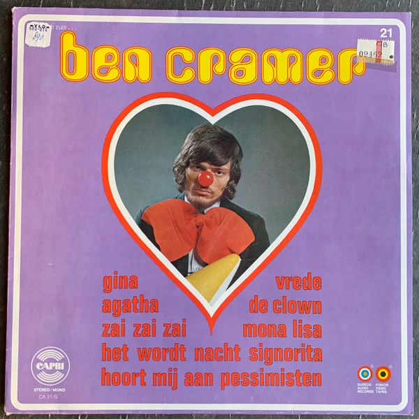 Veel Liefs Van ... Ben Cramer