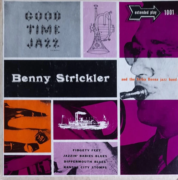 Item Benny Strickler And The Yerba Buena Jazz Band   / Kansas City Stomp product image