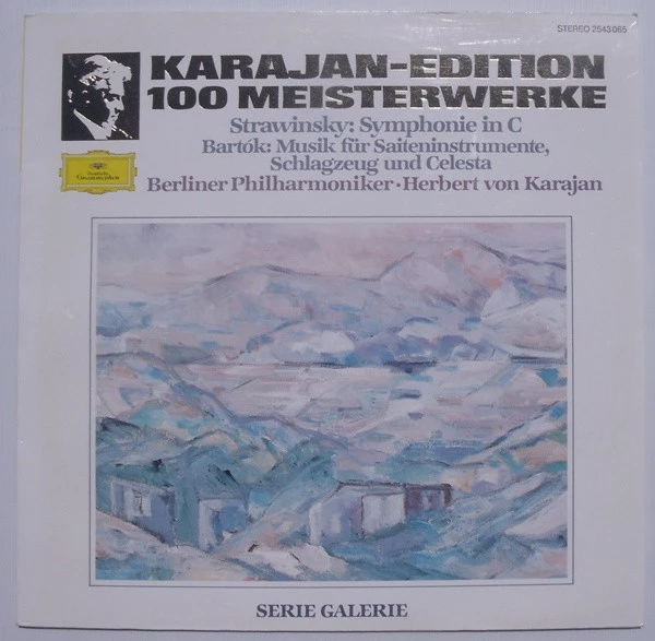 Item Karajan-Edition 100 Meisterwerke - Strawinsky: Symphonie In C · Bartók: Musik Für Saiteninstrumente, Schlagzeug Und Celesta product image