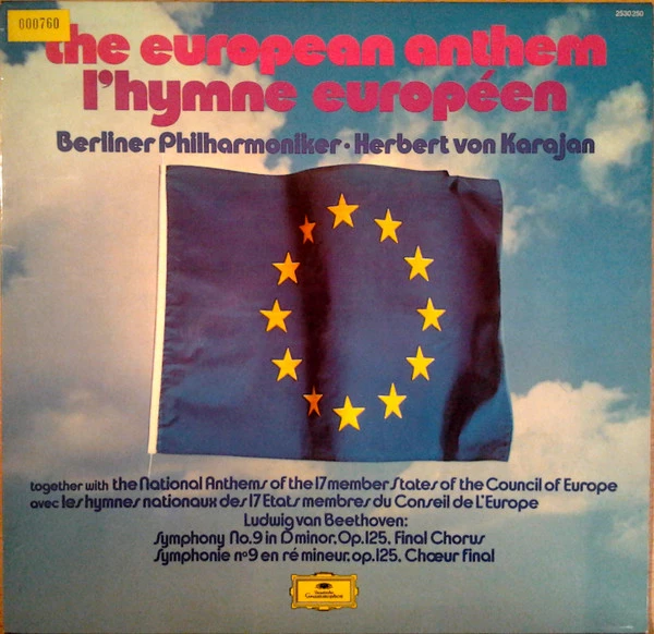 Item The European Anthem - L'Hymne Européen product image