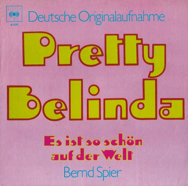 Item Pretty Belinda / Es Ist So Schön Auf Der Welt product image