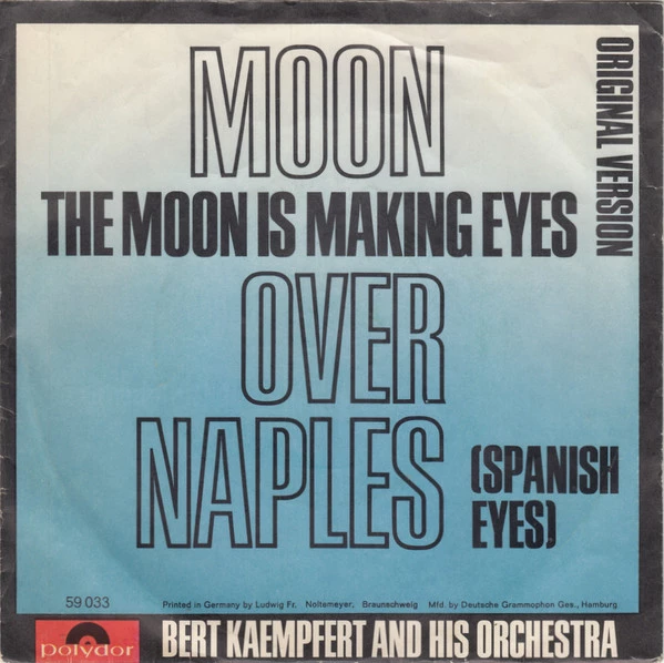 Item Moon Over Naples / The Moon Is Making Eyes product image