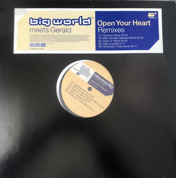 Item Open Your Heart (Remixes) product image