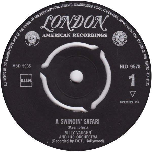 A Swingin' Safari / Summertime / Summertime