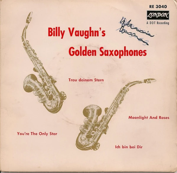 Item Billy Vaughn's Golden Saxophones / You're The Only Star product image