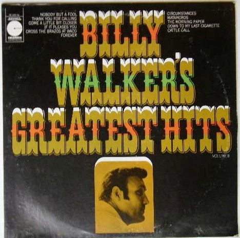 Item Billy Walker's Greatest Hits Volume 2 product image