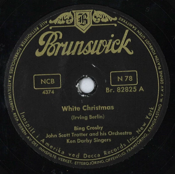 Item White Christmas / God Rest Ye Merry Gentlemen / God Rest Ye Merry Gentlemen product image