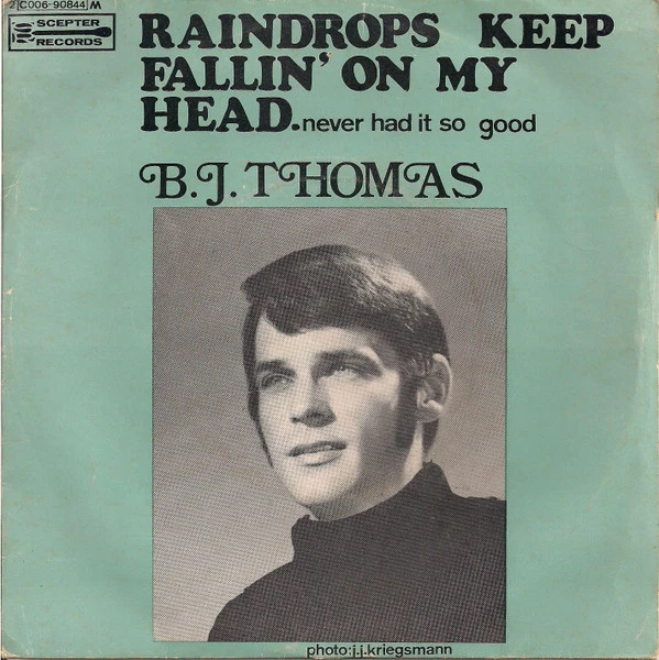 Item Raindrops Keep Fallin' On My Head / Never Had It So Good product image