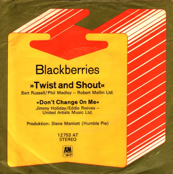 Item Twist & Shout / Don't Change On Me product image