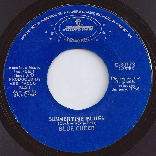 Summertime Blues / (We Ain't Got) Nothin' Yet / (We Ain't Got) Nothin' Yet