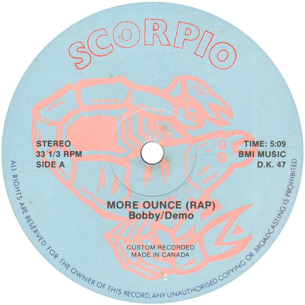 Item More Ounce (Rap) product image