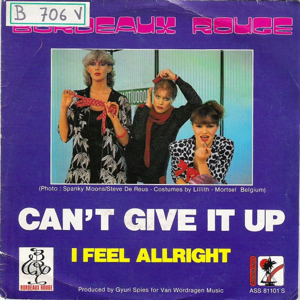 Can't Give It Up / I Feel Allright / I Feel Allright