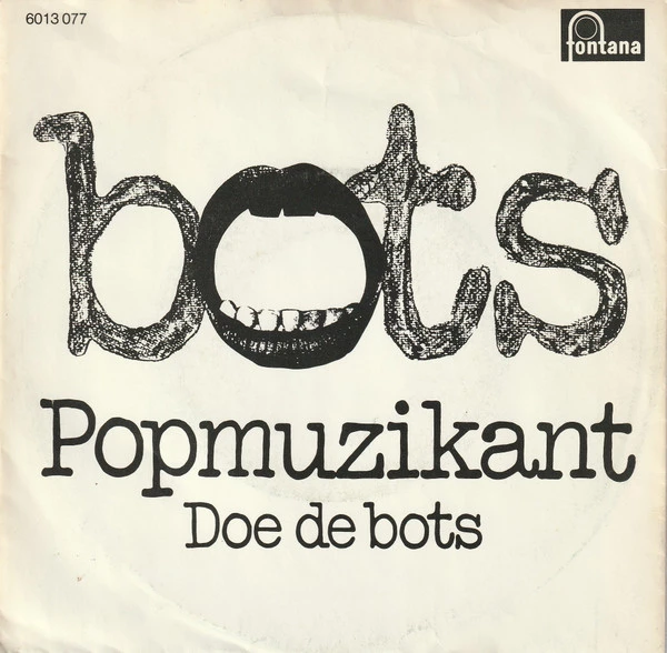 Item Popmuzikant / Doe De Bots product image