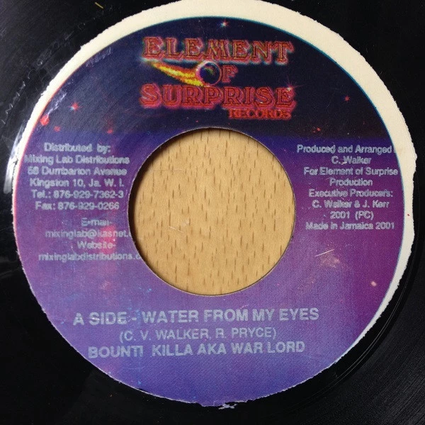 Item Water From My Eyes / Water From My Eyes (Radio Edit) product image