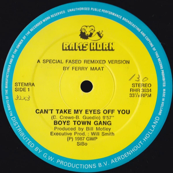 Can't Take My Eyes Off You (A Special Fased Remixed Version)