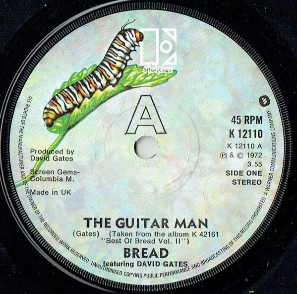 Item The Guitar Man / Baby I'm-A Want You product image